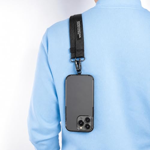 Image of AccuPrints Sumiko Phone Lanyard, Adjustable Polyester Lanyard, Universal Neck Strap With a Tether Pad parents