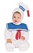 Rubie's Baby Classic Ghostbusters Ez-On Stay Puft Romper Costume