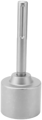 Controlador de poste en T, vástago de 5 hoyos, acero de 7.9 in de longitud, poste de mano Pounder T, accesorio para poste de valla SDS-MAX U poste