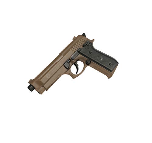 Cybergun Pistola a molla per softair Taurus PT92/M9, con culatta in metallo, sistema Bax, 0,5 joule,
