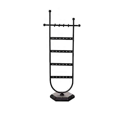YNWDBY Organizador de joyas, soporte de almacenamiento de joyas, tocador, colgante, aretes, estante creativo, collar, pulsera, estante, estante de joyería, soporte de exhibición de joyas (D)