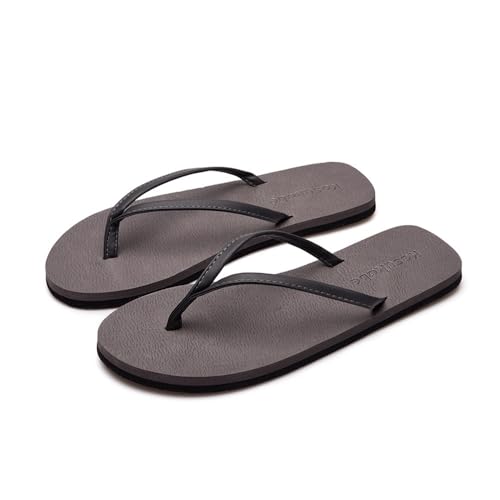 Slides, Summer Couple Flip Flops for Men Women - Beach Outdoor Slide-On Sandals,House Slippers