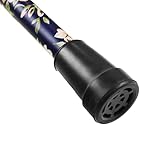 PEPE Mobility Folding Crutches for Adults (x2 Units), Open Cuff, Adjustable Height, Aluminium, Orthopaedic, Flowers, Elbow Crutches Women and Men - Image 8