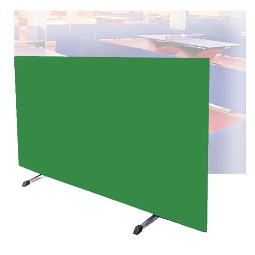 コンテストバッフル卓球、折りたたみ式ピックルボールコートバッフル、スポーツコートパーティションスクリーン、亜鉛メッキでボールピックアップが簡単(Green,140x75cm-4pieces)