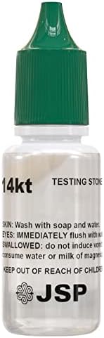 Gold/Silver Test Acid Tester Kit 10k 14k .999 .925 Sterling Testing Stone Detect Precious Metals Oro