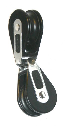 Nautos #92340-Classic line 39 MM -Back to Back - 39 mm sheave-Long Lasting Characteristics.Sailboat Block