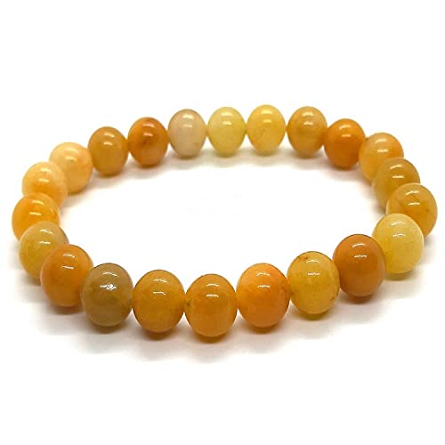 TEHRAN Crystal Yellow Aventurine Round Elastic Beads Bracelet Enhances Self-Confidence, Self-Esteem and Self-Worth. (6 mm) (B0C4TFH91C) Amazon Price History, Amazon Price Tracker