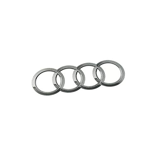 Audi 8R0060306 Autocollant emblème emblème autocollant plaque d'immatriculation 95 x 56 mm
