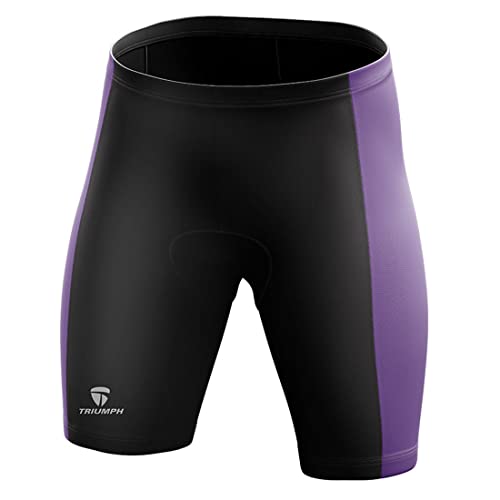 Image of Triumph Men's Cycling Shorts with Foam Padded. These Biking Half Pants are The Most Important Bikes Accessories for Boys /Men Cycling Enthusiasts. Dress Yourself with The Leader in Cycling Clothes