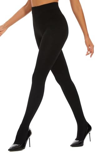 Image of CozyWow Opaque Fleece Lined Tights for Women, Soft Warm Thermal Tights for Winter