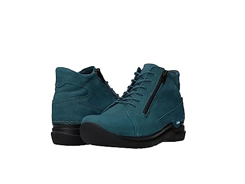 Wolky Women's Why Ankle Boot, Petrol Antique Nubuck, 11 #TOP3