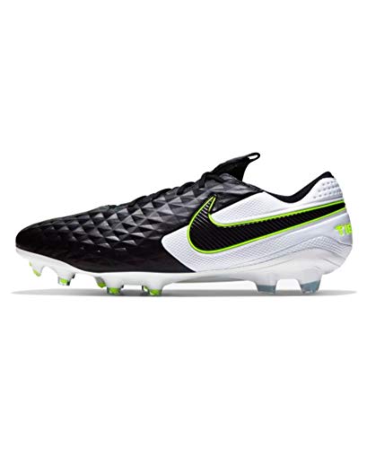 Nike Men's Legend 8 Elite FG (Black/Black/White,...
