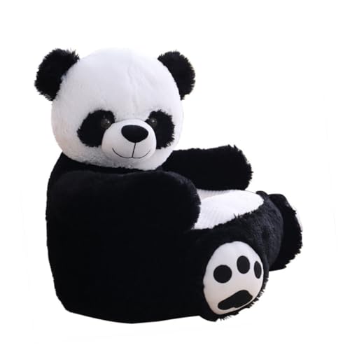 STOBAZA 1Pc Adorable Cartoon Panda Sofa Chair for Comfortable Seat for Home Nursery Playroom Cute Panda Design