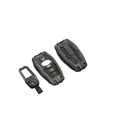 Heavy Zinc Alloy Key fob Cover Keychain Key Case Accessories Compatible with Subaru BRZ Legacy Outback Ascent Crosstrek Forester WRX