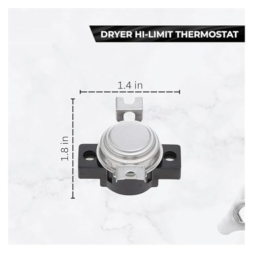 Repuesto de termostato para secadora 303395 interruptor térmico de seguridad modelo WP303395 3