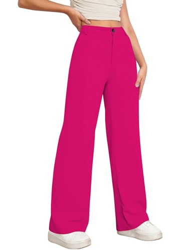 Image of Toochki Trousers for Woman Pants Women's Formal Office Korean | Black Track Pant | Straight | Cotton Spandex Stretchable Trouser | High-Waisted Bottom Wear