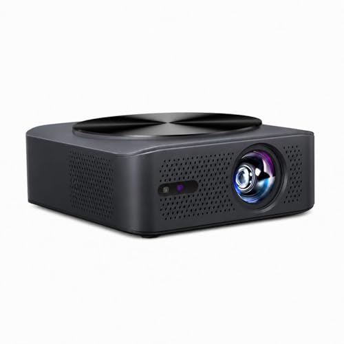 Image of Reysol Projector | 4K decoding | Native 1080P | WiFi | Miracast | Brighter 25000 lumens | Auto Focus (Speaker /Wireless /Remote Controller) Portable Projector