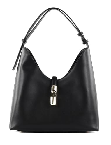 Borsa a spalla FURLA Goccia Donna Pelle Nero -...
