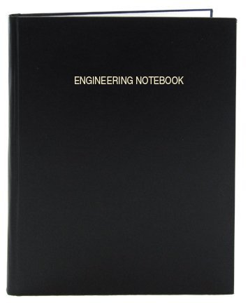 Bookfactory EPRIL-096-LGS-LKT4-R1 Engineering Notebook thumb #5