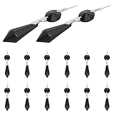 Idée cadeau merveilleuse : cet ensemble de décorations suspendues en cristal, attrape-soleil, est idéal à offrir, que ce soit comme attrape-soleil en perles détachées ou comme pièces de rechange pour un lustre lors de fêtes de famille, décoration de sapin de noël ou perles de cristal octogonales