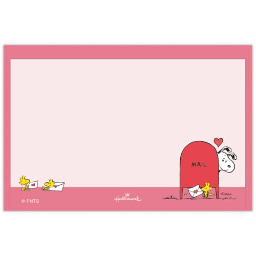 Image of Hallmark Snoopy Mini Message Card Set POST 849122