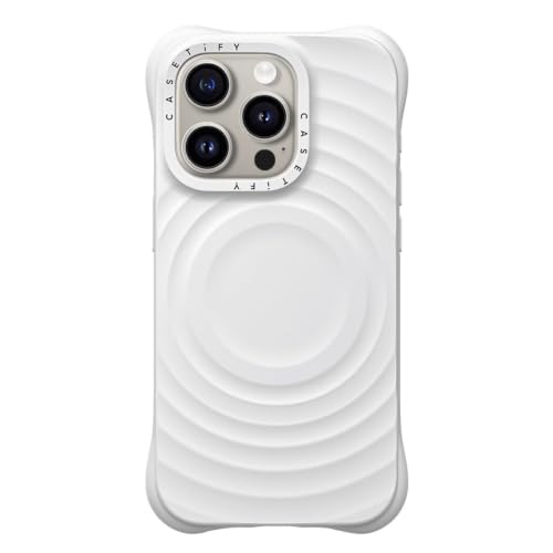 Amazon.co.jp: CASETiFY iPhone 15 Pro 用 ケース ウェーブ シリコン