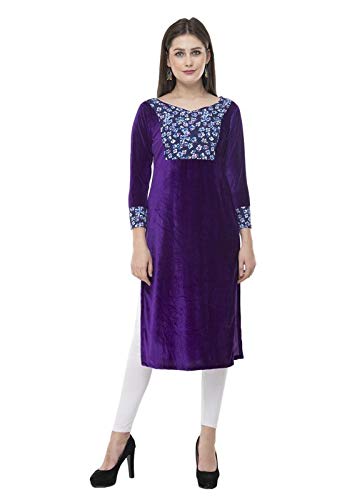 Winter velvet kurtis Clearance