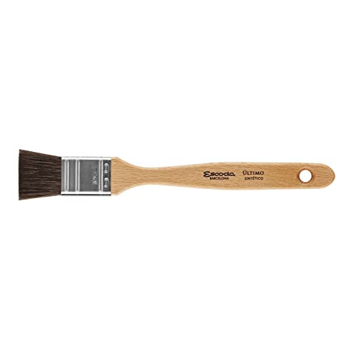Image of Escoda Ultimo Series 2330 Artist Watercolor and Acrylic Paint Brush, Synthetic Squirrel, Mottler, Size 15