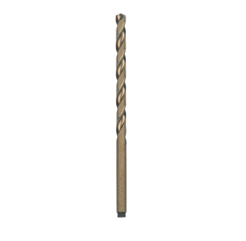BOSCH CO2138 1-Piece 11/64 in. x 3-1/4 in. Cobalt Metal Drill Bit for Drilling Applications in Light-Gauge Metal, High-Carbon Steel, Aluminum and Ally Steel, Cast Iron, Stainless Steel, Titanium