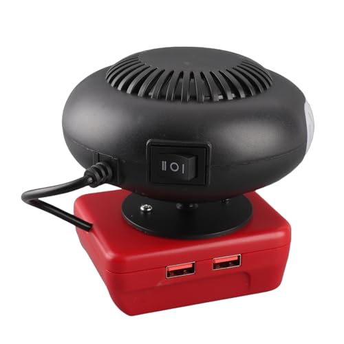 Chauffage compact portable à batterie pour nuits en camping et bureau - 3
