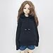 XiDonDon 30CM / 45CM / 60CM Doll Clothes 1/3 1/4 1/6 BJD Doll Accessories BJD SD DIY Fashion Hoodie Toys Dolls Clothing (1/4,Black)