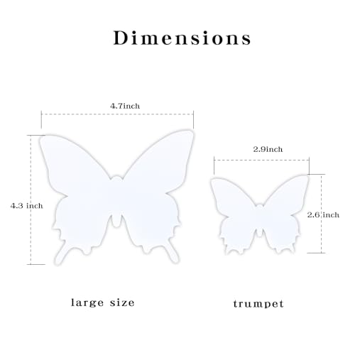 WeKen 24PCS 3D Butterfly Wall Decal Removable Stickers miniatura 4