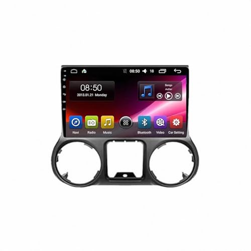 Radio Coche 2 DIN para Jeep Wrangler que Elimina Cables en Coche