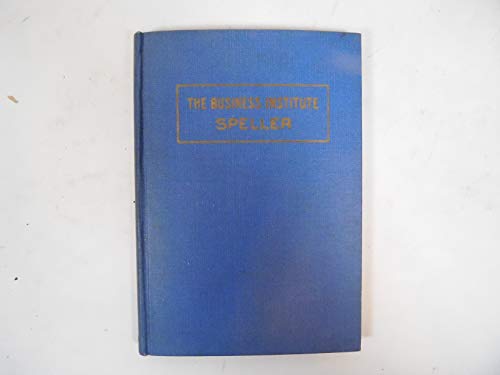 The Business Institute Speller B08X9G5S3B Book Cover