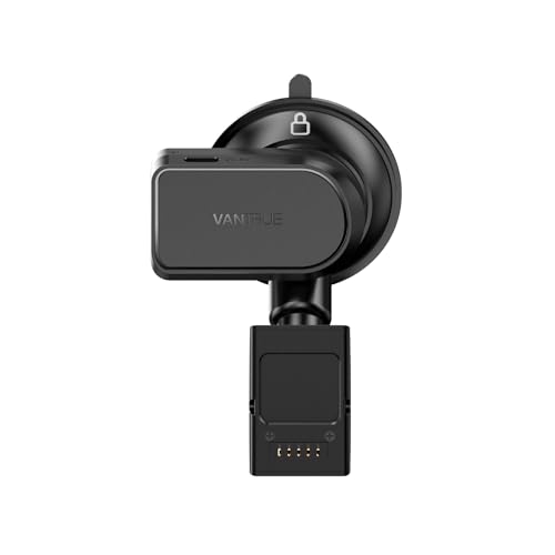 VANTRUE N5/N4 Pro Auto Dashcam Kamera Saugnapf Halterung mit USB-C Port und GPS Melder...