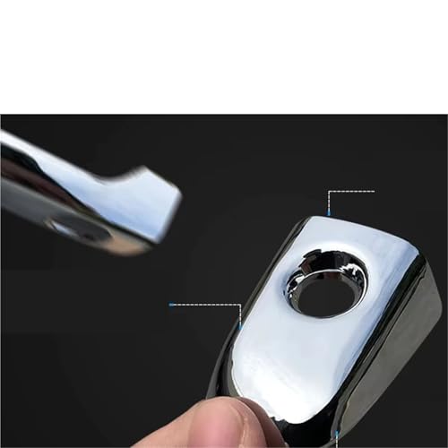 Cadre de poignée de porte extérieure pour Opel Corsa D, finition robuste style origine