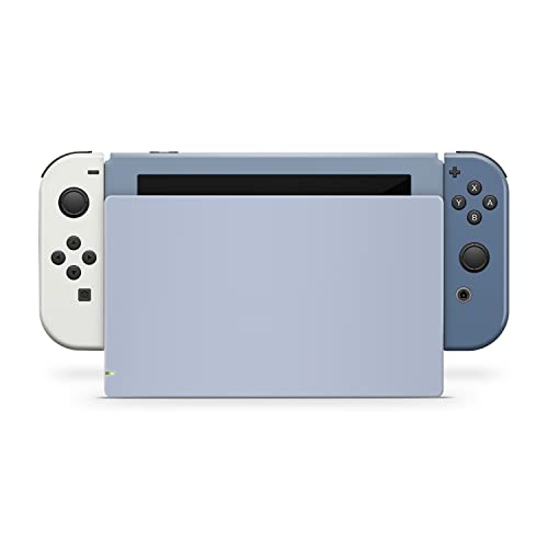 Image of Tacky Design Retro Skin Compatible with Nintendo Switch Skin Wrap Cover, Blue Colorwave Blocking for Nintendo Switch Stickers, Premium Vinyl 3M Full Wrap Decal (Switch (2017))