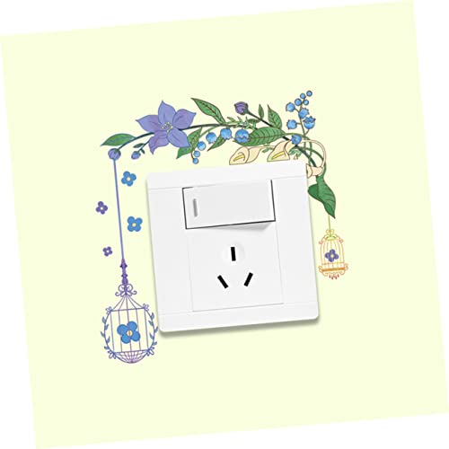 Pegatinas para interruptores Gatuida evitan manchas en la pared con calcomanías sencillas 6