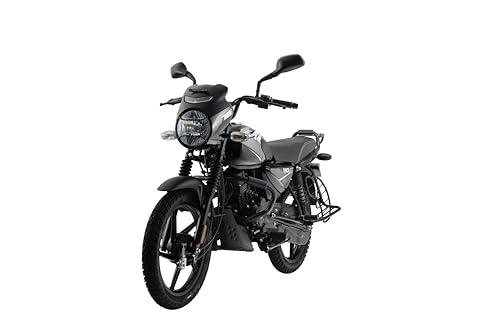 Image of Bajaj Ct 110 X Es Motorcycle /Motorbike - Black Silver - Ex-Showroom