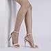 DREAM PAIRS Women's Karrie Nude Nubuck High Stiletto Pump Heeled Sandals Size 8.5 B(M) US