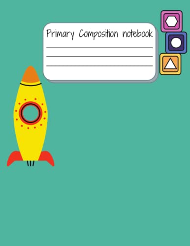 Primary Composition notebook for kids: Practice Draw and Write with Dotted Midline Paper for Kindergarten to Grade Level K-2 for Handwriting , 120 Pages , 8.5 x 11 , Soft Cover , Matte Finish