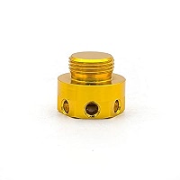 FXCNC Racing Motorcycle Oil Filler Cap - Anodized Aluminum Black For Suzuki GSX-R, Hayabusa, V-Strom