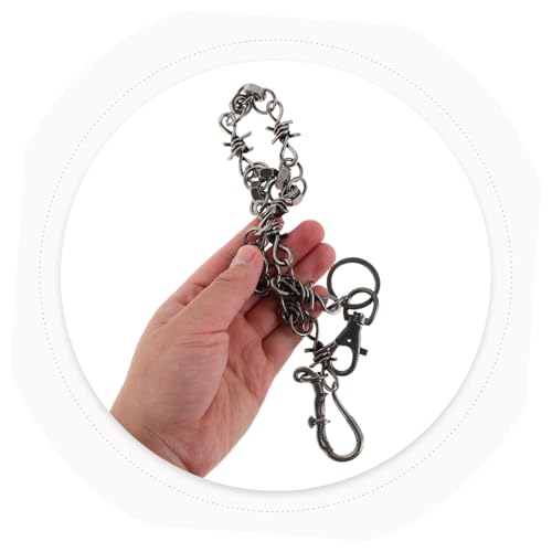Cadena de cintura metálica resistente de eslabones clásicos retro 4