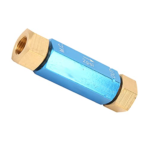 2Lb Residual Valve Brake Proportioning Valve 260‑3278 Aluminum Alloy For Disc 3/8‑24In For Residual Press Valve Inline Tube Residual Valve Disc Disc Brake Set 2 Psi Residual Valve Kit Disc Drum Brake #TOP2