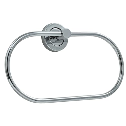 Image of Boniry Stainless Steel Towel Holder & Napkin Holder, Bathroom Accessories - Durable Wall Mounted Towel Hanger for Bathroom, Modern Design Towel Rack for Home (Pack of 1, Rectangular)