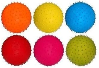 Artyk Orthopedic rubber ball with studs hedgehog colors