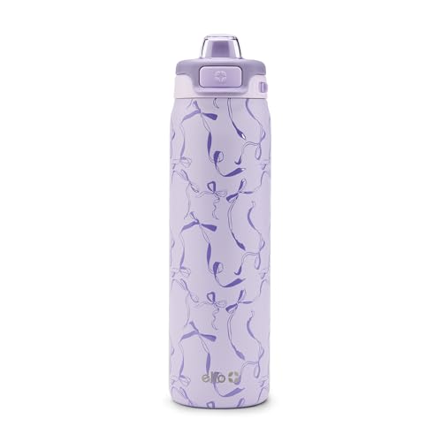 Image of Ello Pop & Fill Insulated Stainless Steel Water Bottle with Quick Fill Lid, Leakproof Locking, Sip or Chug Spout, BPA-Free, Double Wall Vacuum Insulated for Sports, Travel & School- 22oz / 32oz / 40oz