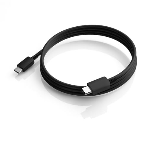 Image of Motorola 68W C-Type TurboPower Charging Adapter with 3.3 Ft USB C to C Cable for Motorola Edge 60 Pro, Moto 60 Fusion, 50 Fusion, G96, G85, Razr 60, 60 Ultra, Edge 50, G35, G64 | 68 W Charger, Black