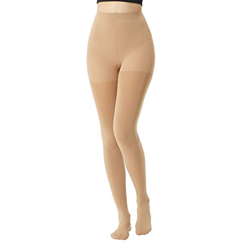 MANZI Women's 2 Pairs Super Opaque Tights for Women 120 Denier Control Top4