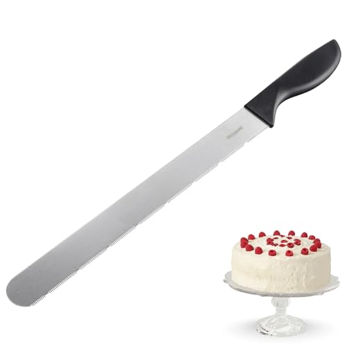 Westmark Konditormesser – Beidseitig schneidendes Tortenmesser zum Schneiden von Torten undKuchenböden oder zum Verstreichen von Glasuren und...
